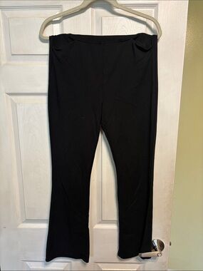Classic Black Stretch Pants A New Day Large flare legging